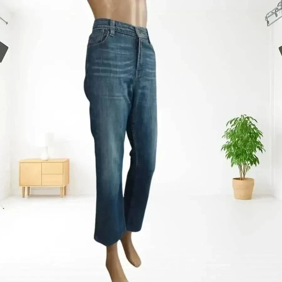 Levi's vintage y2k 627 straight fit - high waist - stretchy - vintage blue – photo 8